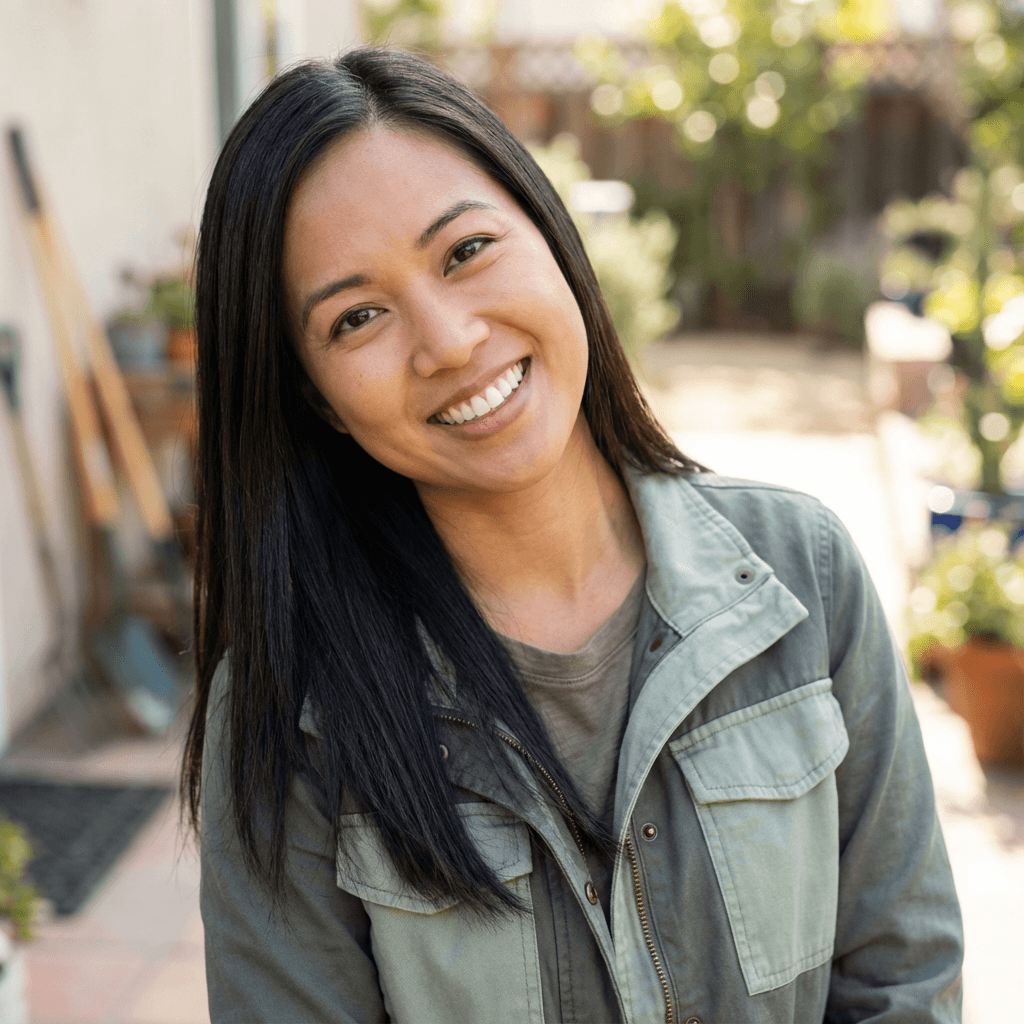 Sofia Rossi, smiling homeowner from Etobicoke
